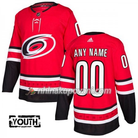 Carolina Hurricanes Dresy Personalizované Červená 2017-2018 Adidas Authentic - Dětské Carolina Hurricanes Dresy Personalizované Červená 2017-2018 Adidas Authentic - Dětské